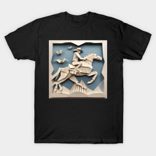 Origami Cowboy T-Shirt